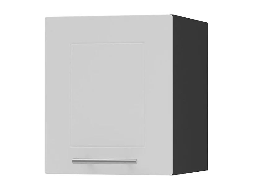 KLAPPHÄNGESCHRANK Kvantum W4B/40 Weiß Matt / Schwarz Matt 40 / 32,5 / 36cm