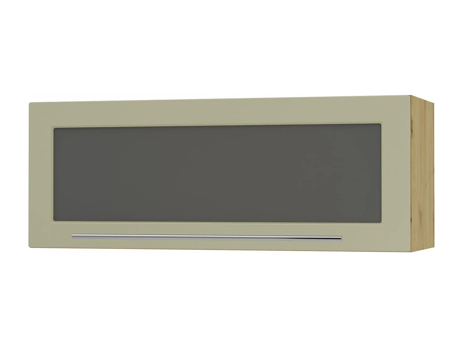 KÜCHENHÄNGESCHRANK Kvantum W4BS/90-AV Vanille Matt / Eiche Artisan Matt 90 / 32,5 / 36cm