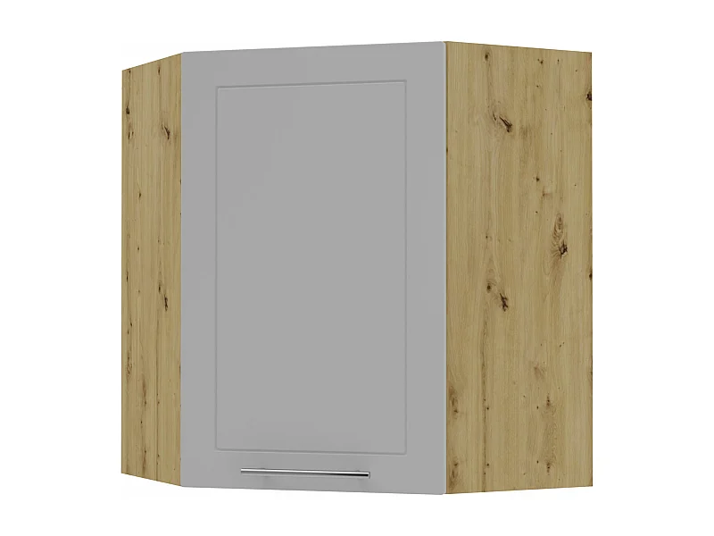 KÜCHENHÄNGESCHRANK Kvantum W10/60 Dust Grey Matt / Eiche Artisan Matt 60 / 60 / 72cm