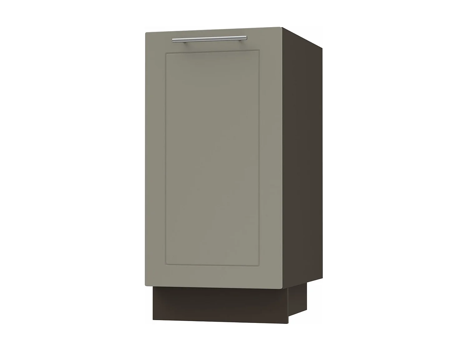 KÜCHENUNTERSCHRANK Kvantum D1D/40 Beige Matt / Lava Matt 40 / 50 / 82cm