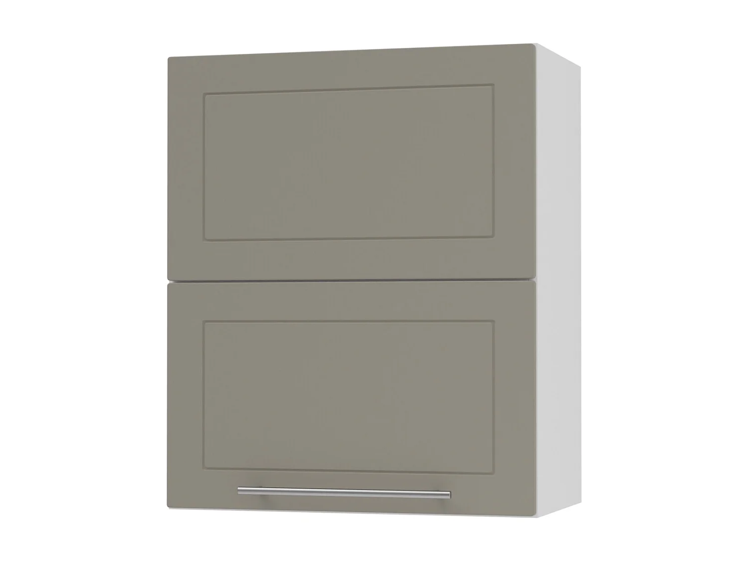 KÜCHENHÄNGESCHRANK Kvantum W8B/60 Beige Matt / Weiß Matt 60 / 32,5 / 72cm