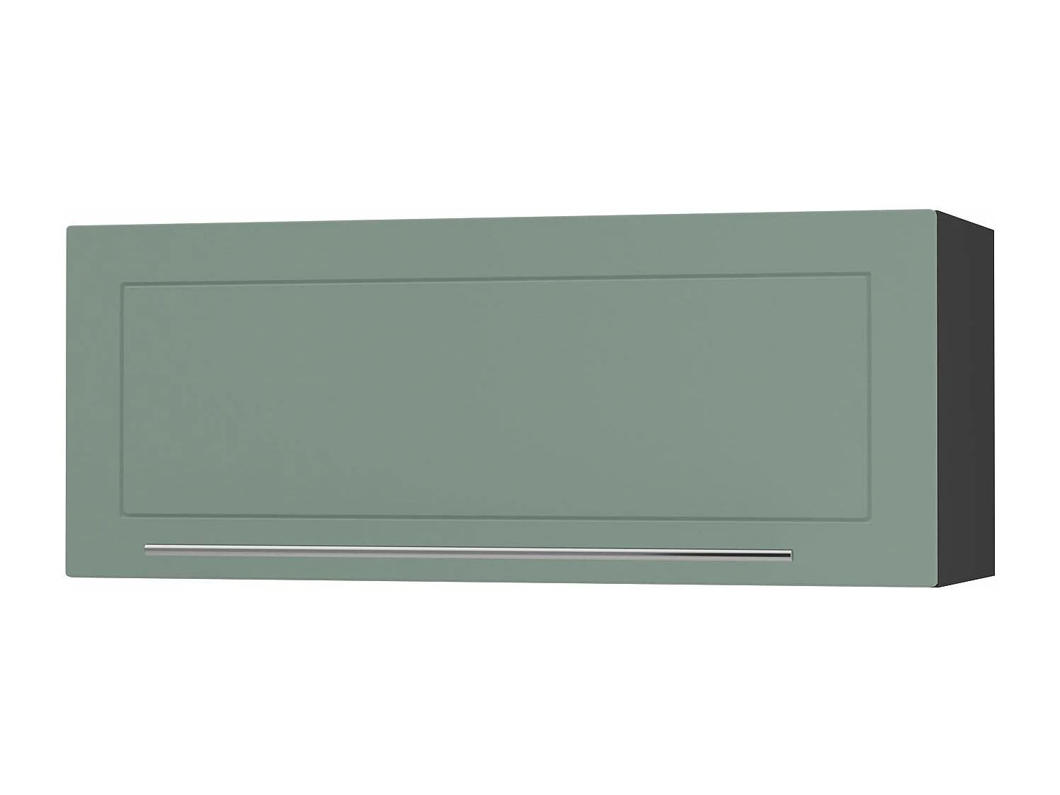 KLAPPHÄNGESCHRANK Kvantum W4B/90-AV Mint Matt / Schwarz Matt 90 / 32,5 / 36cm