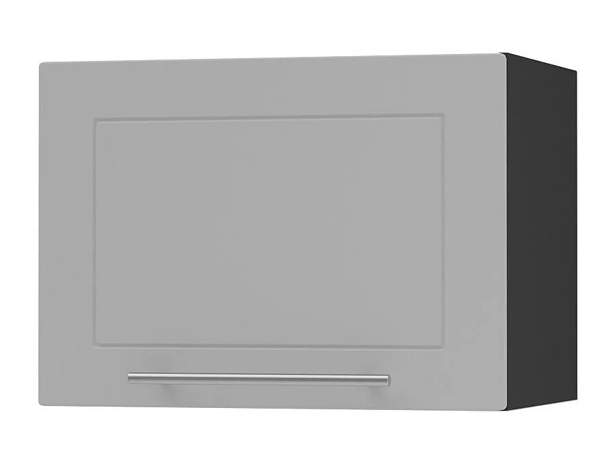 KÜCHENHÄNGESCHRANK Kvantum W4B/50 Dust Grey Matt / Schwarz Matt 50 / 32,5 / 36cm