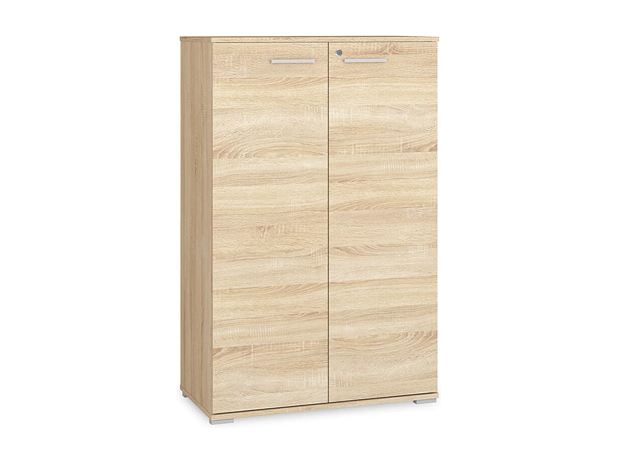 AKTENSCHRANK Optimal Sonoma Eiche hell 79 / 41 / 124cm