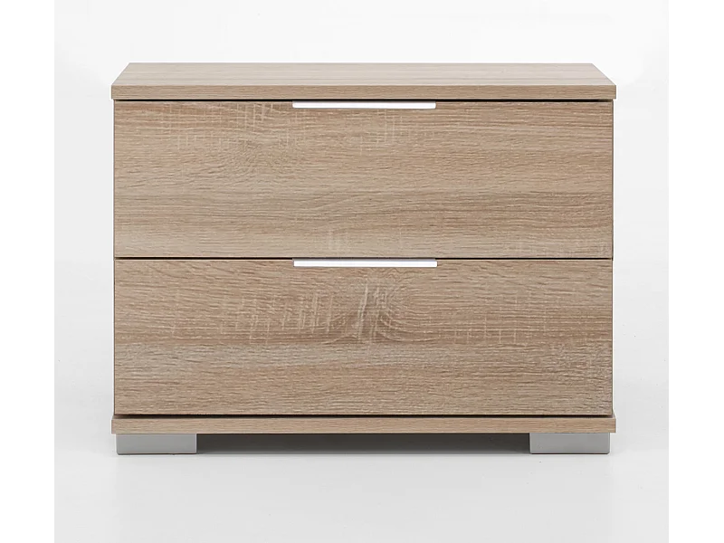 NACHTKONSOLE Easy Plus Eiche Sägerau 52 / 38 / 40cm