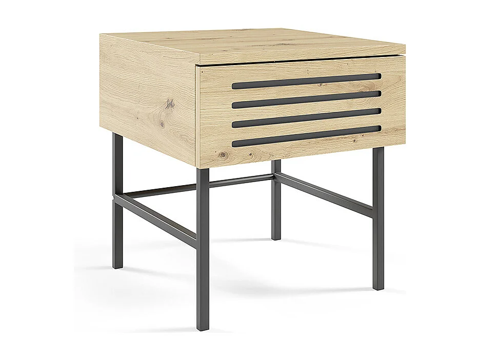 NACHTKONSOLE Svaar Eiche Artisan 40 / 40 / 40cm