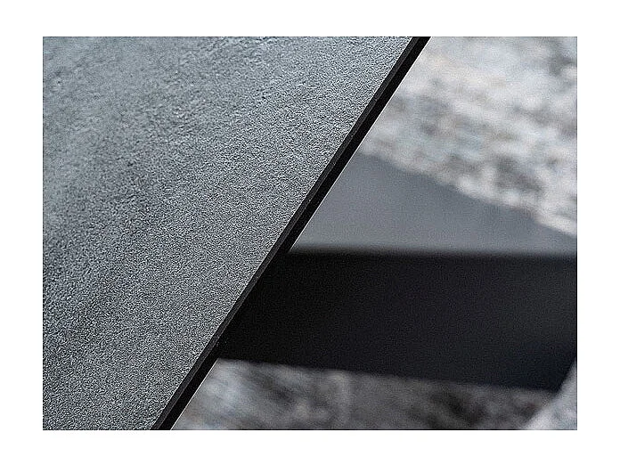 ESSTISCH Salvadore schwarz 160 / 90 / 76cm