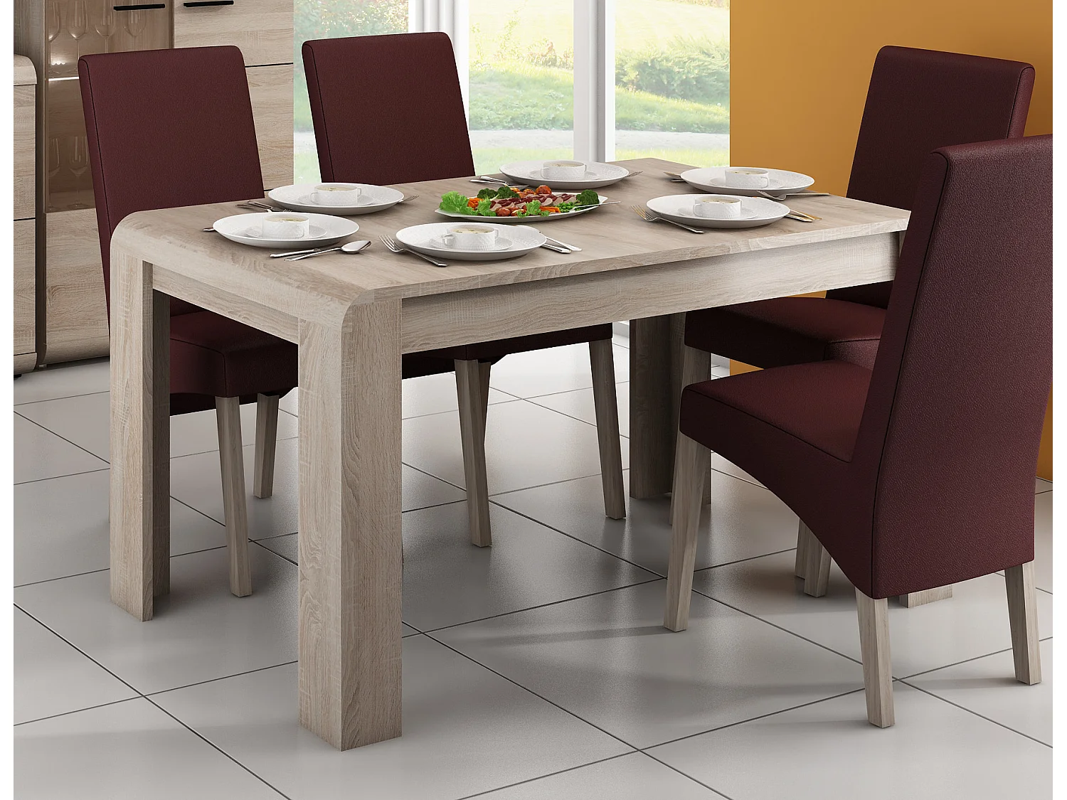 ESSTISCH Link 144,4-184,4 / 80 / 76,2cm