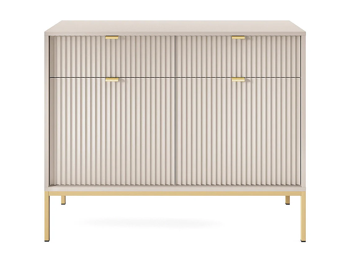 KOMMODE Nova Kaschmir / Gold 104 / 39 / 83cm