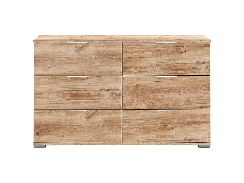 KOMMODE Easy Plus Plankeneiche 130 / 41 / 83cm
