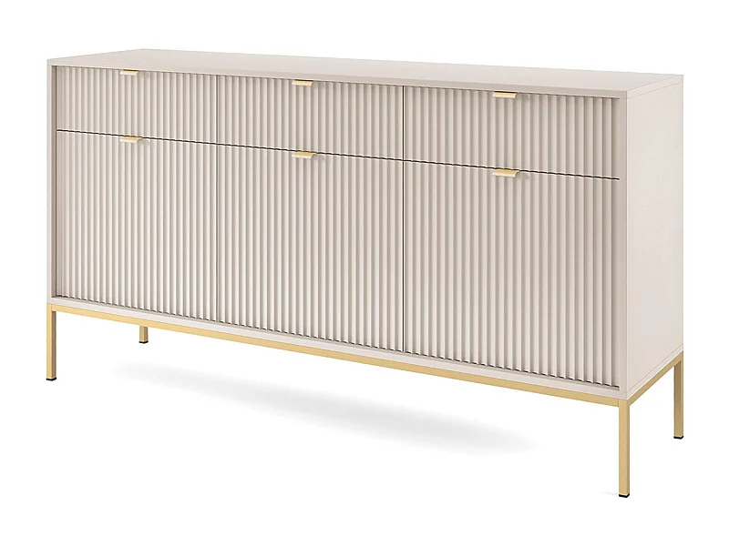 SIDEBOARD Nova Kaschmir / Gold 154 / 39 / 83cm