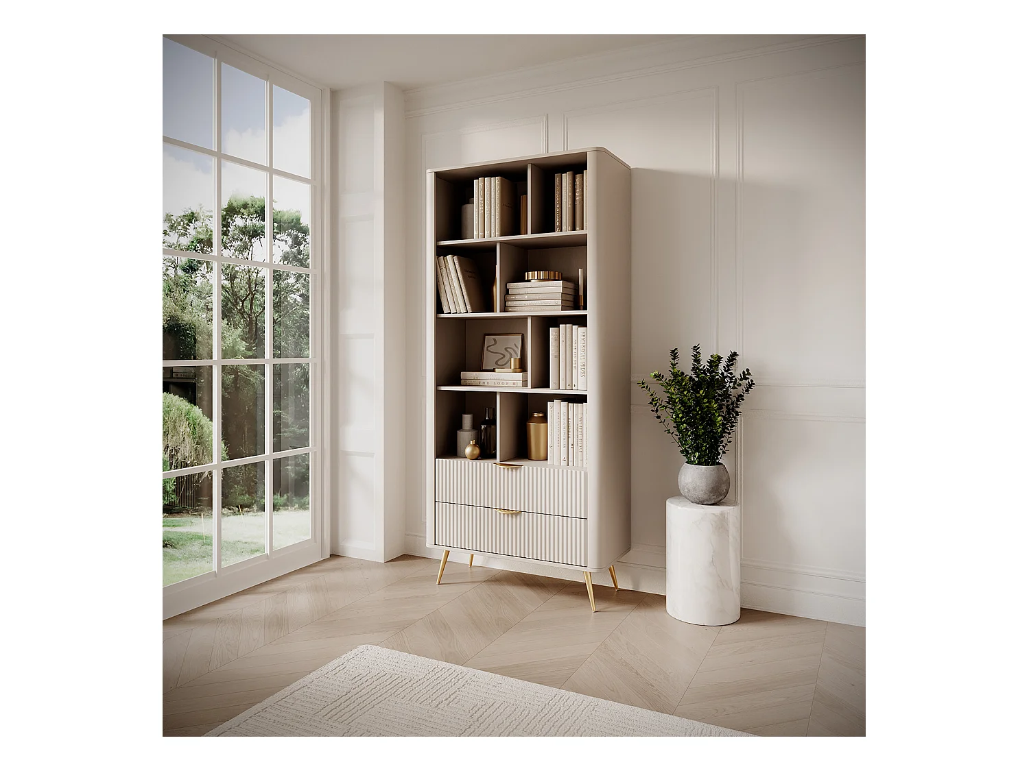 REGAL Lante beige 88 / 38 / 194cm