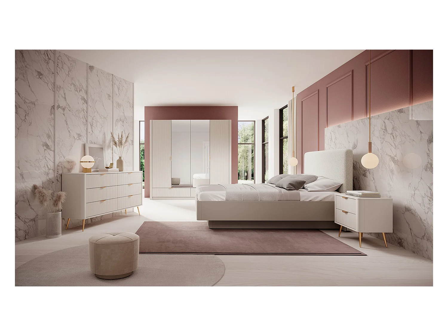 REGAL Lante beige 88 / 38 / 194cm