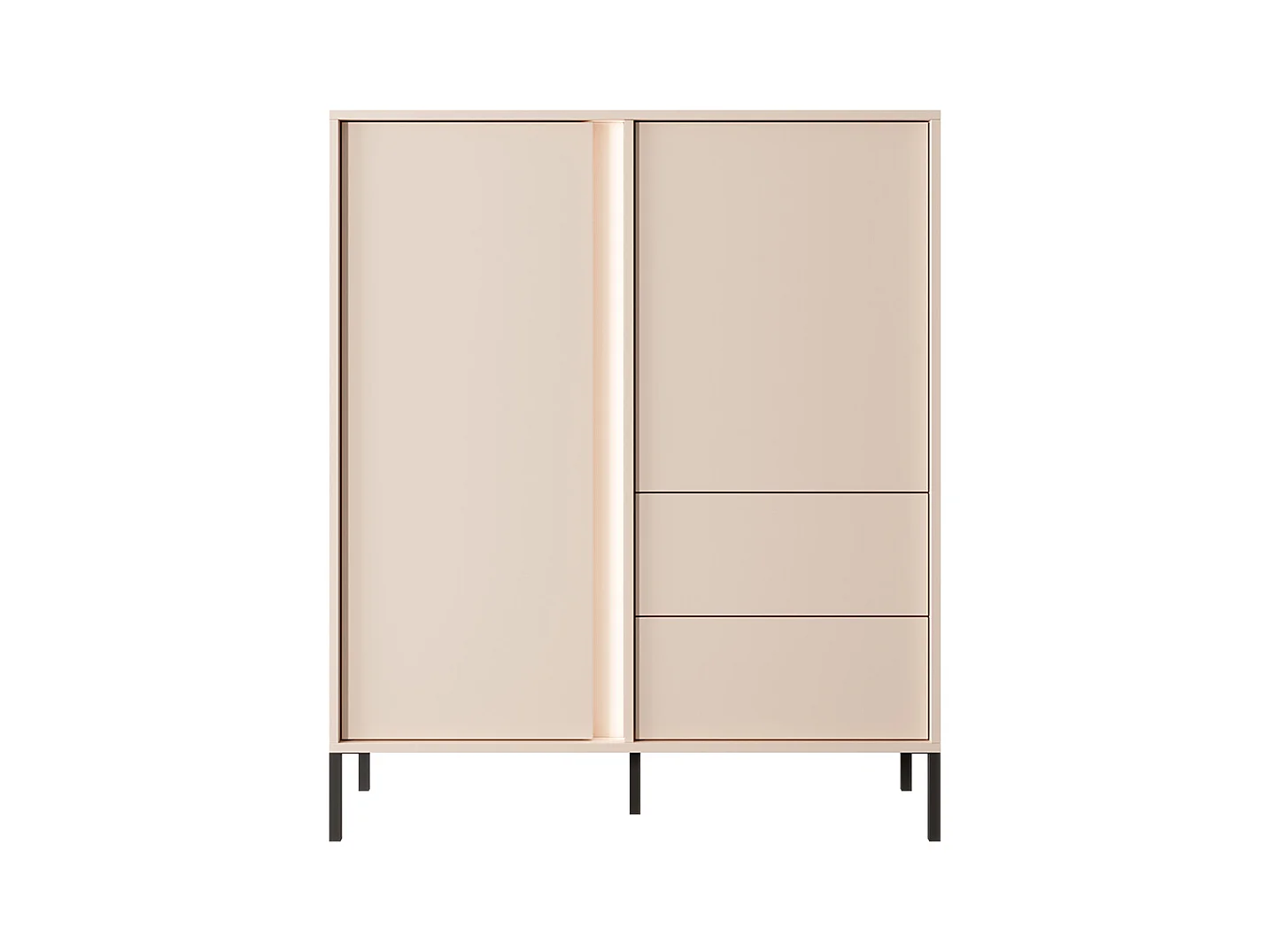 HIGHBOARD Dast beige 103 / 39,5 / 123cm