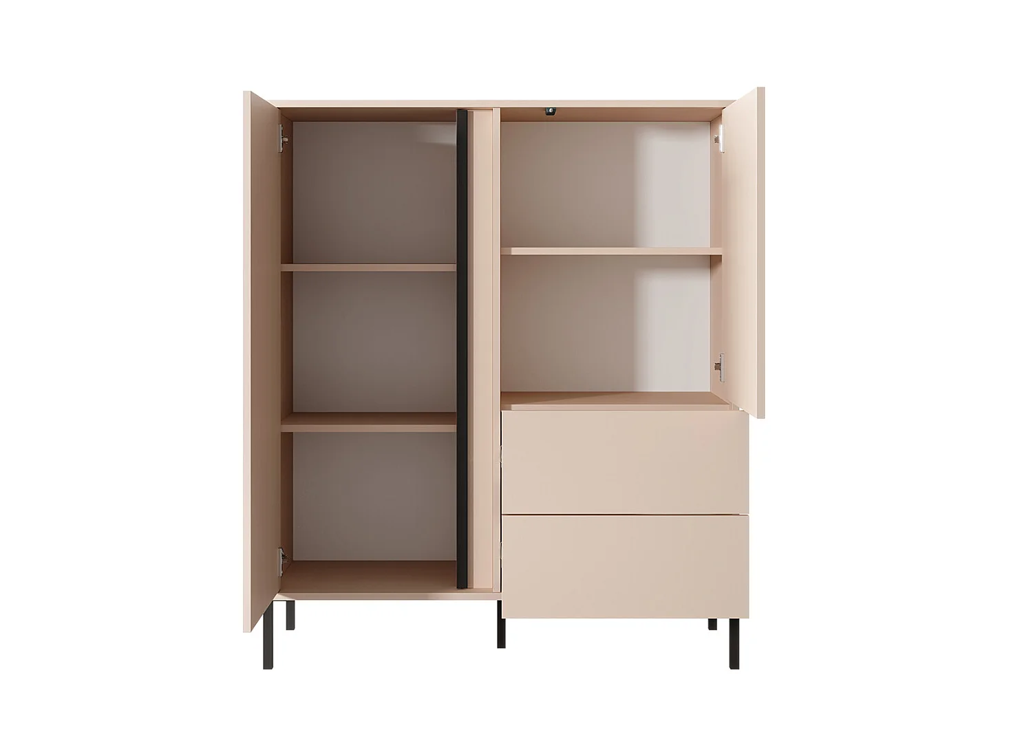 HIGHBOARD Dast beige 103 / 39,5 / 123cm