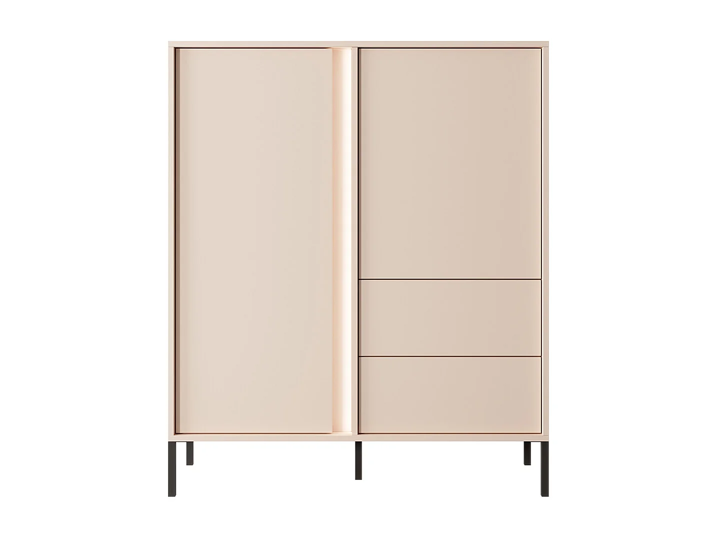 HIGHBOARD Dast beige 103 / 39,5 / 123cm