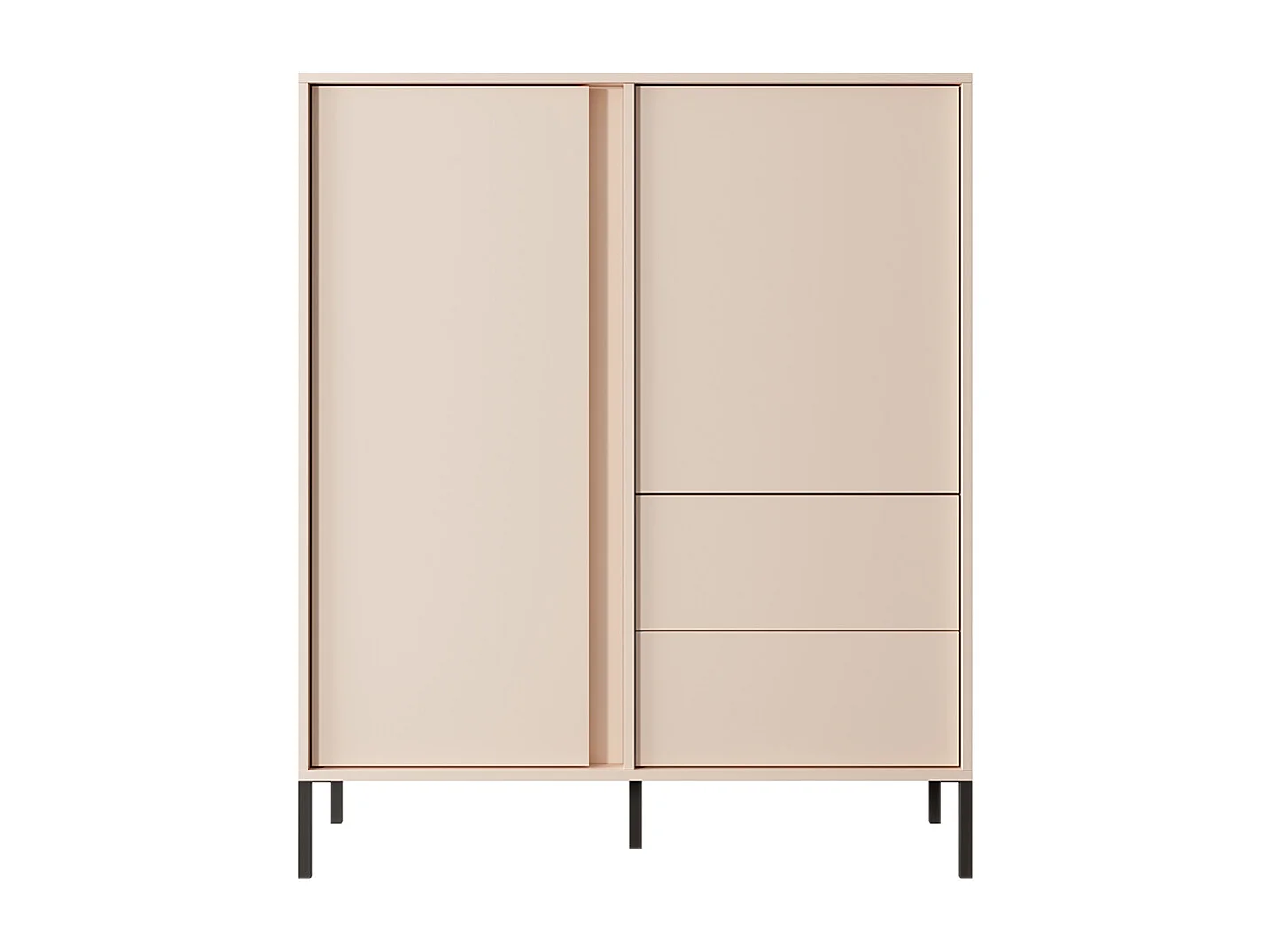 HIGHBOARD Dast beige 103 / 39,5 / 123cm