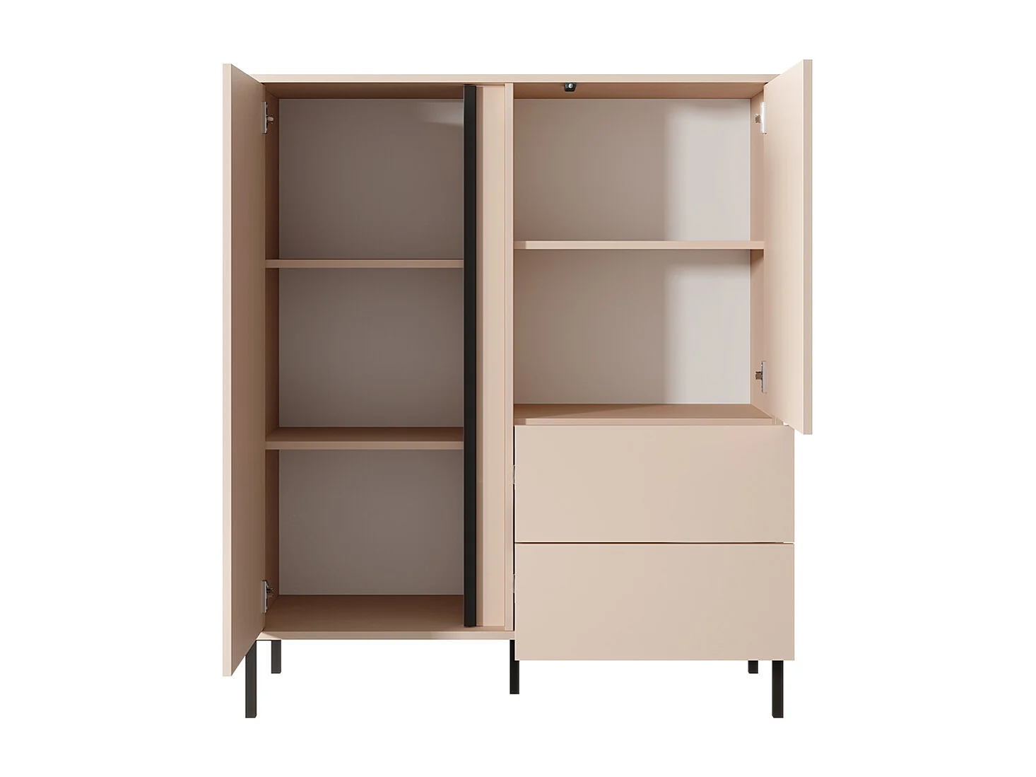 HIGHBOARD Dast beige 103 / 39,5 / 123cm