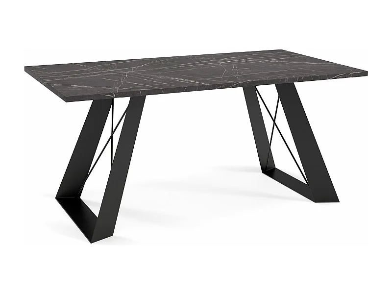 COUCHTISCH Satis Pietra Grigia Schwarz / Schwarz 110 / 60 / 50cm