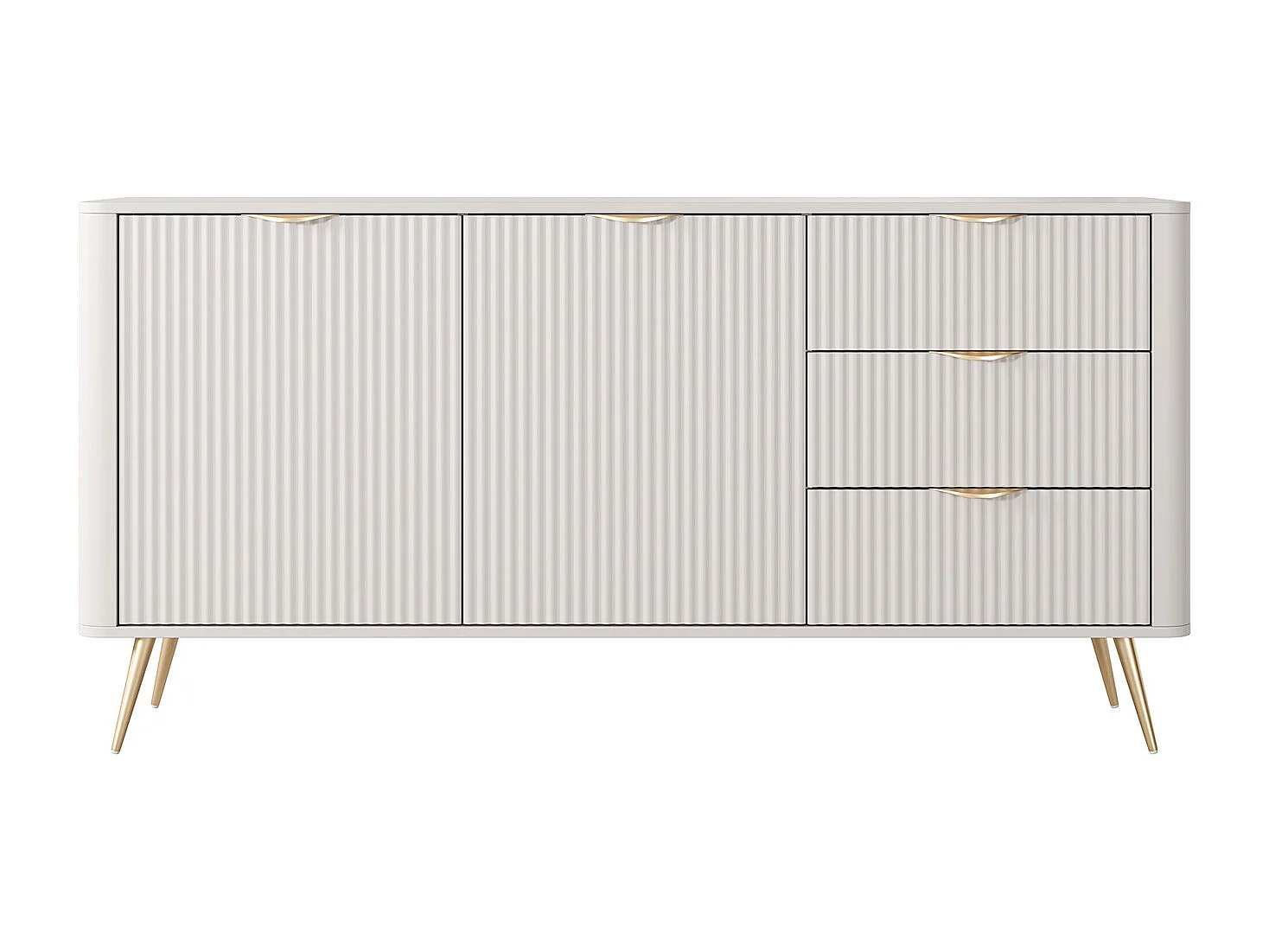 SIDEBOARD Lante beige 163 / 38 / 81cm