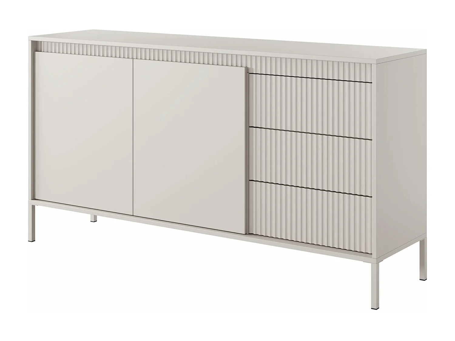 SIDEBOARD Senso beige 154 / 40 / 82cm