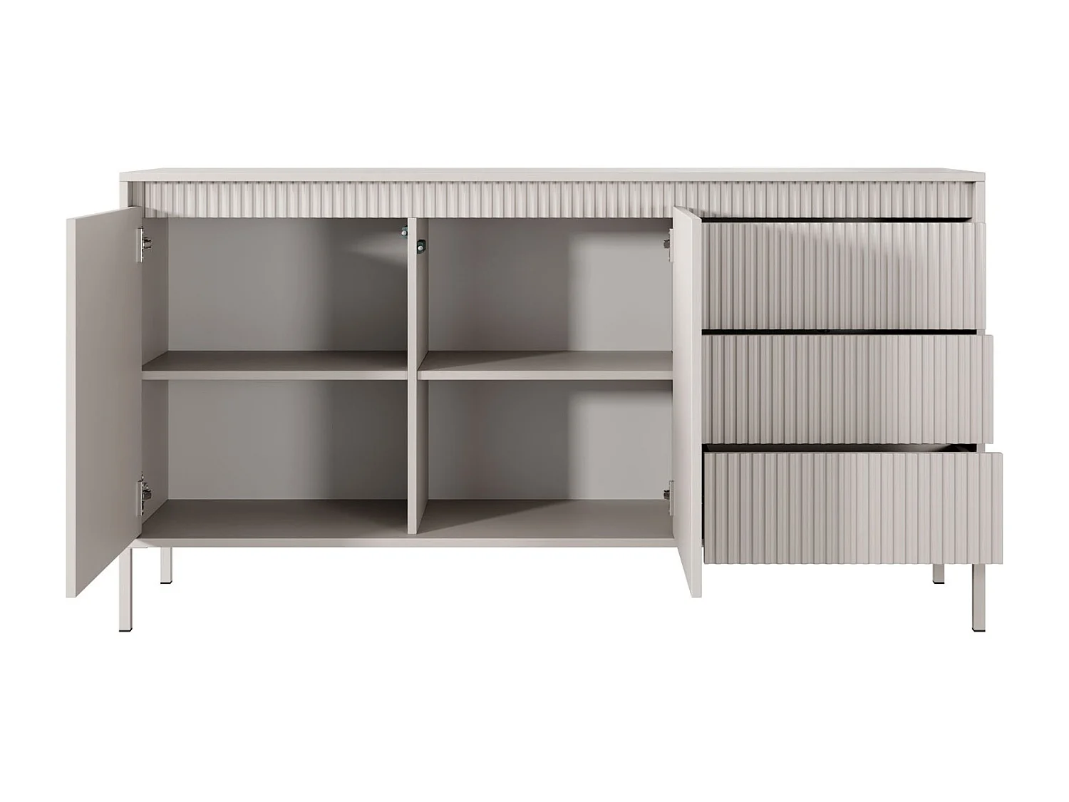 SIDEBOARD Senso beige 154 / 40 / 82cm