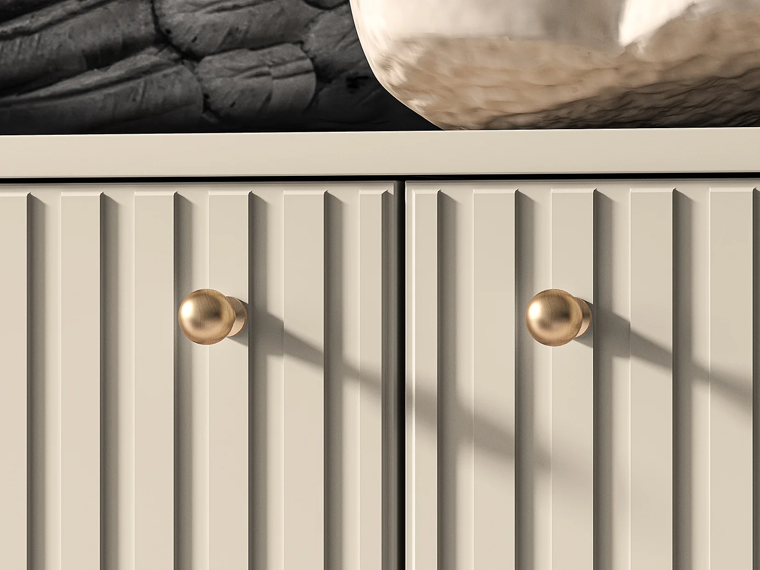 SIDEBOARD Sophie kaschmir matt 160 / 40 / 85cm