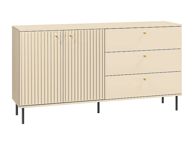 SIDEBOARD Sophie kaschmir matt 160 / 40 / 85cm