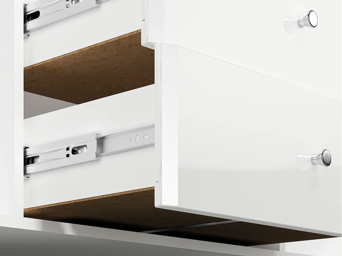 SIDEBOARD Villa weiß Hochglanz / weiß 160 / 40 / 92cm