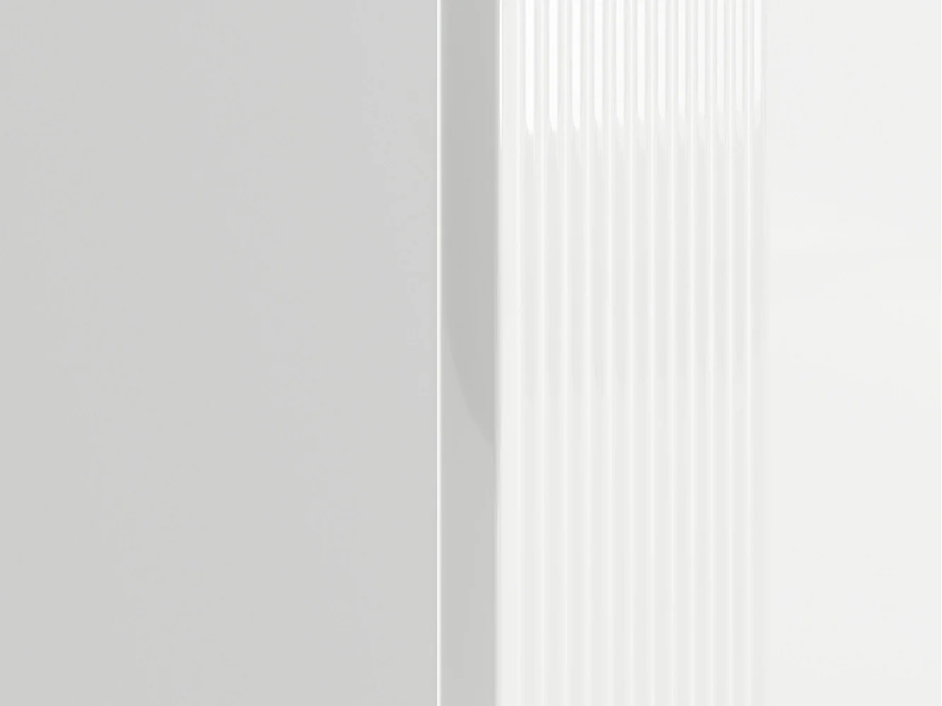 SIDEBOARD Villa weiß Hochglanz / weiß 160 / 40 / 92cm