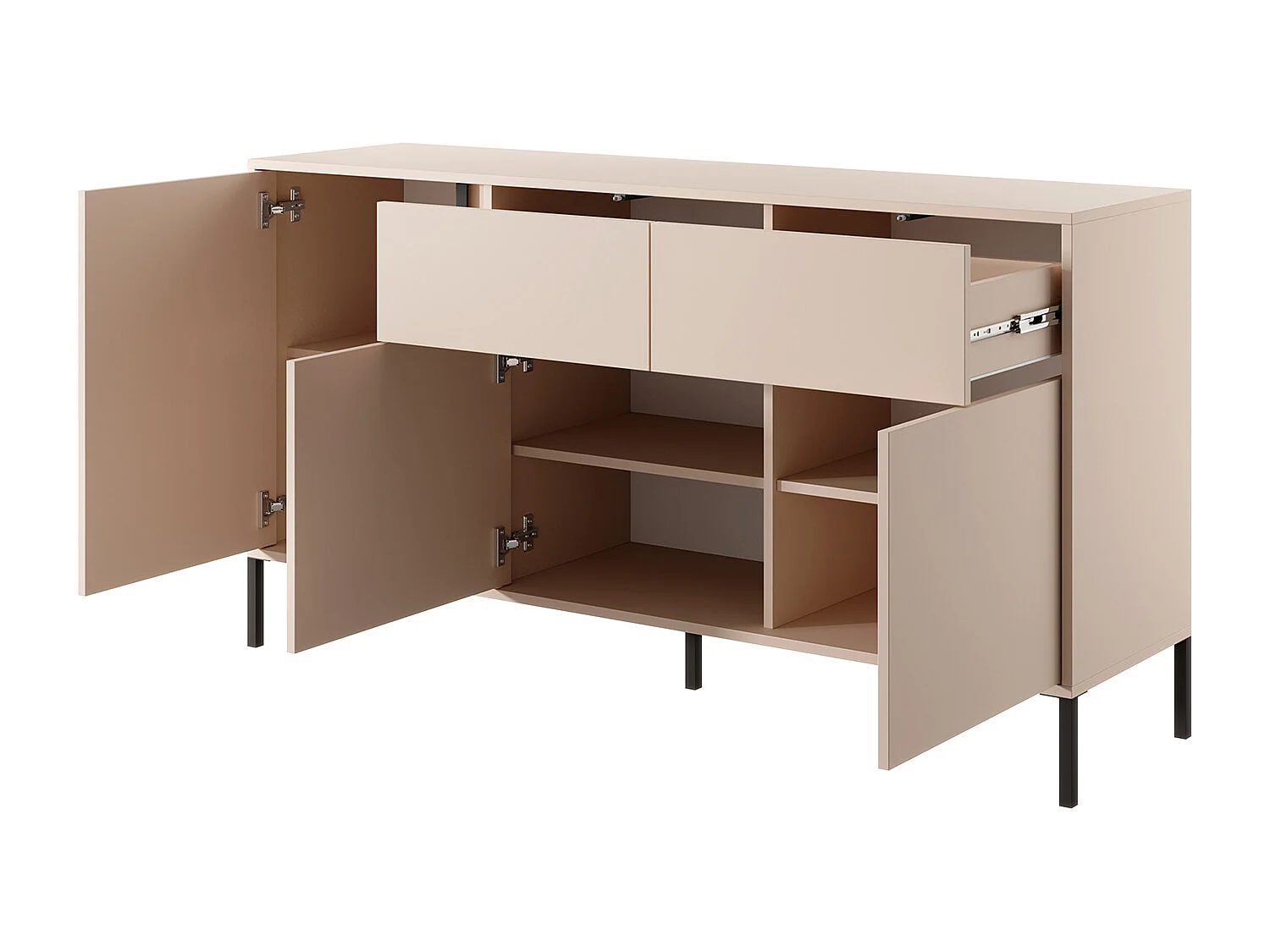 KOMMODE Dast beige 153 / 39,5 / 81cm