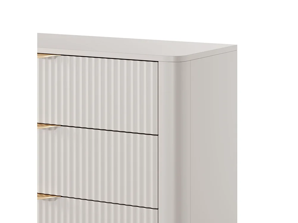 SCHUBLADENKOMMODE Lante beige 163 / 38 / 81cm