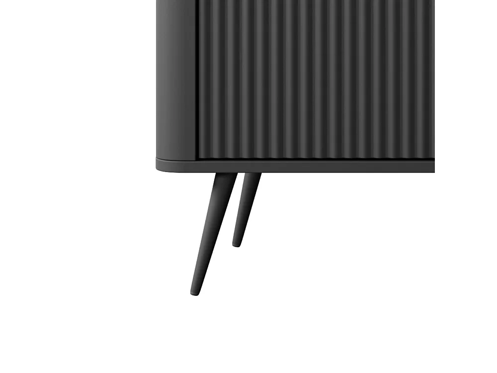 SIDEBOARD Lante schwarz 163 / 38 / 81cm