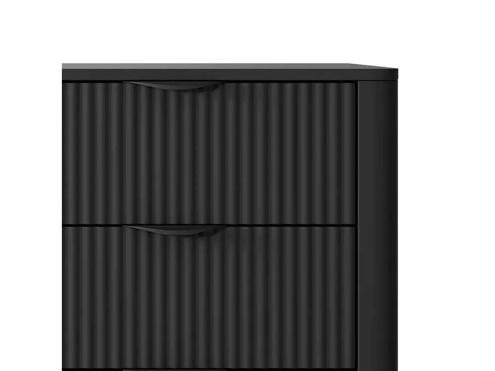 SIDEBOARD Lante schwarz 163 / 38 / 81cm