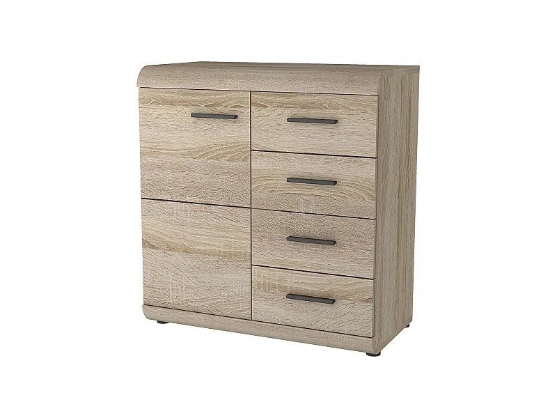 KOMBIKOMMODE Link Sonoma Eiche 80 / 42 / 86,5 cm