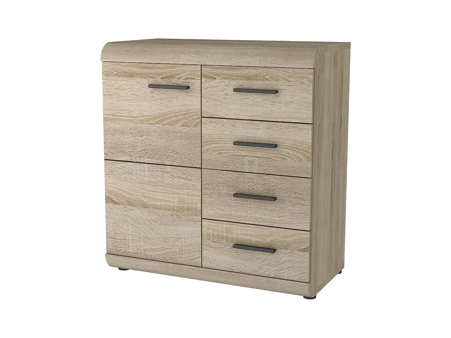 KOMBIKOMMODE Link Sonoma Eiche 80 / 42 / 86,5 cm