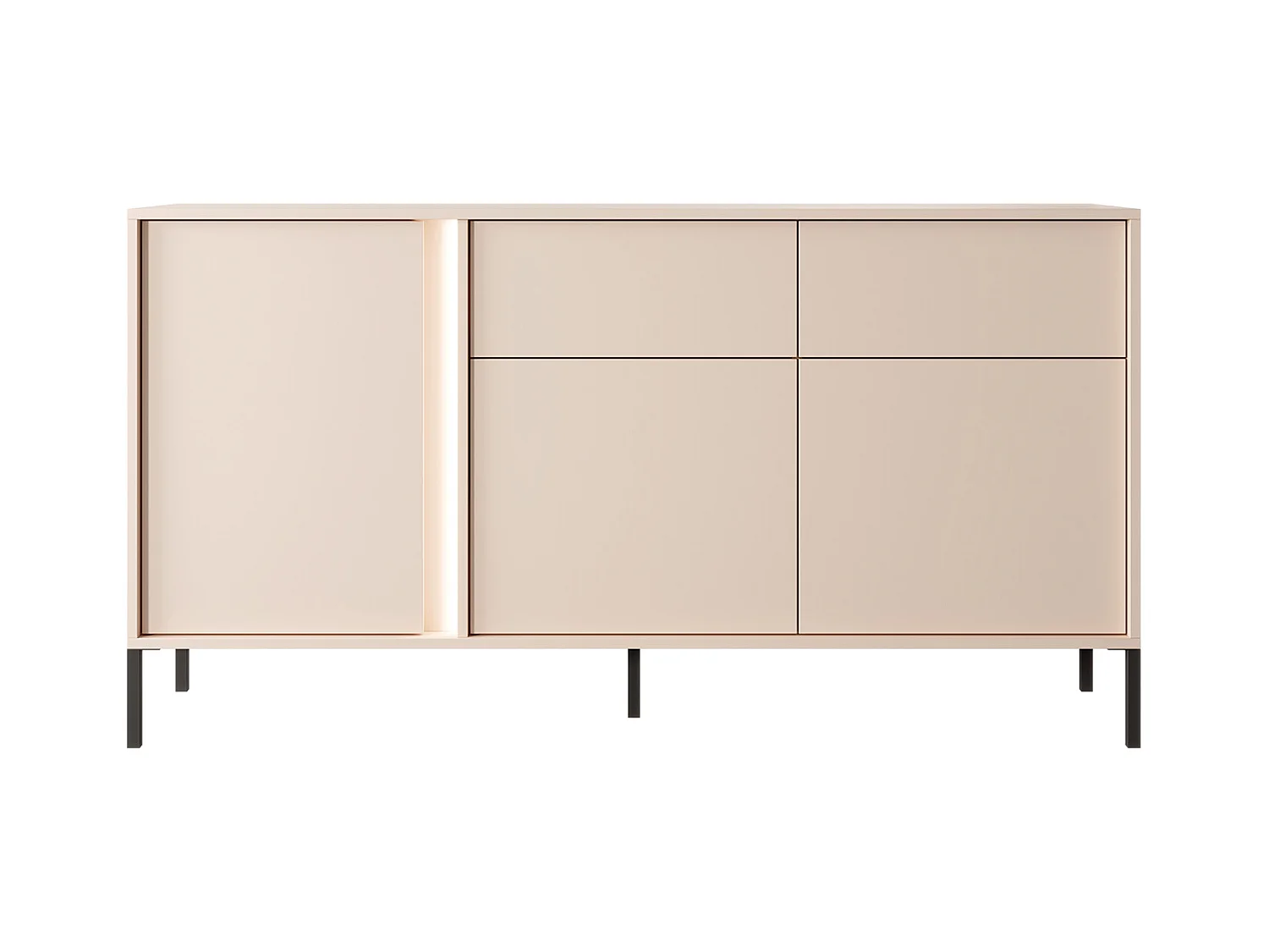 KOMMODE Dast beige 153 / 39,5 / 81cm