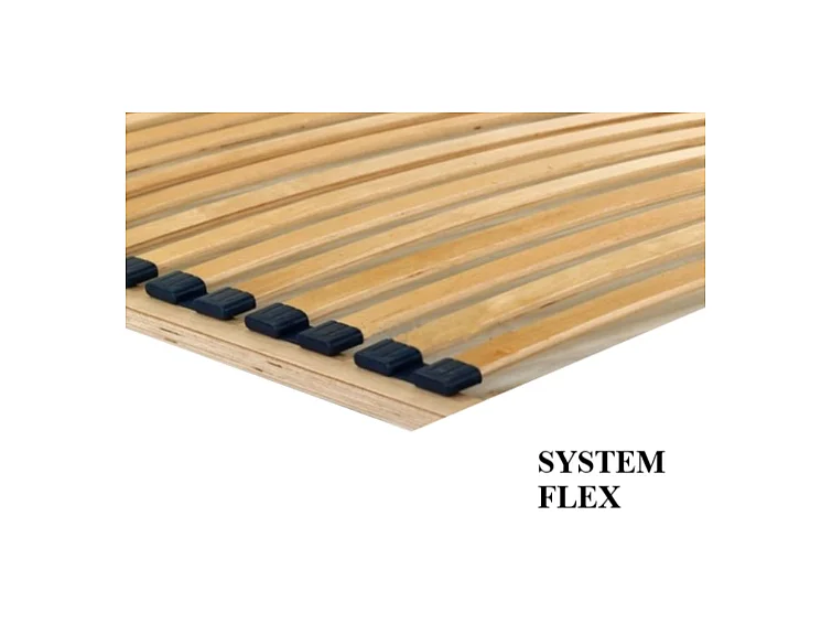 KINDERBETT Gonzalo blau / weiß 88 / 164 / 63cm