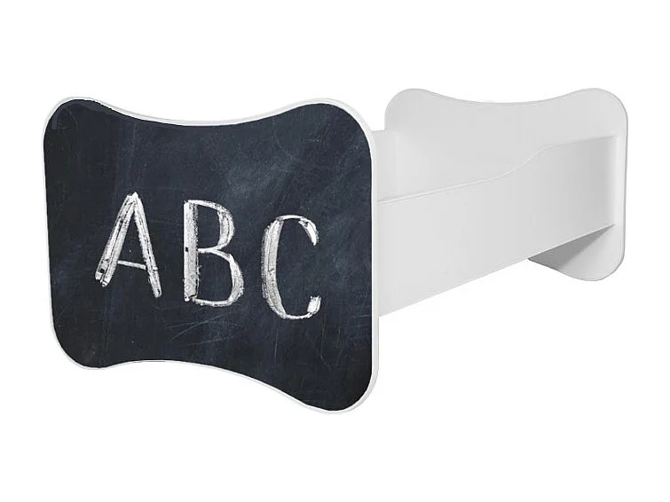 KINDERBETT Gonzalo schwarz / weiß 88 / 164 / 63cm