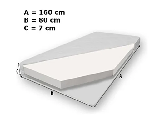 KINDERBETT Gonzalo grau / hellrosa 88 / 164 / 63cm