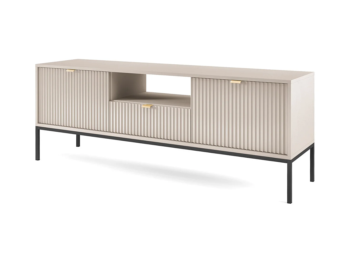 LOWBOARD Nova Kaschmir / Schwarz 154 / 39 / 56cm