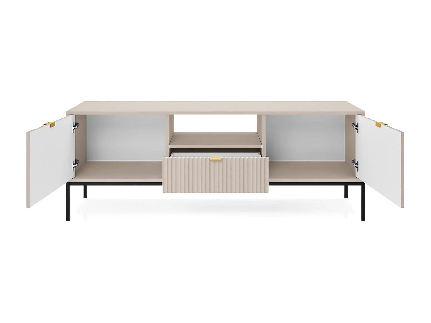 LOWBOARD Nova Kaschmir / Schwarz 154 / 39 / 56cm