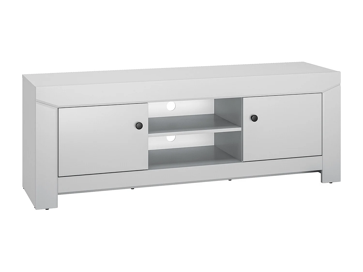 LOWBOARD Terni silbergrau 152,5 / 42 / 55,5cm