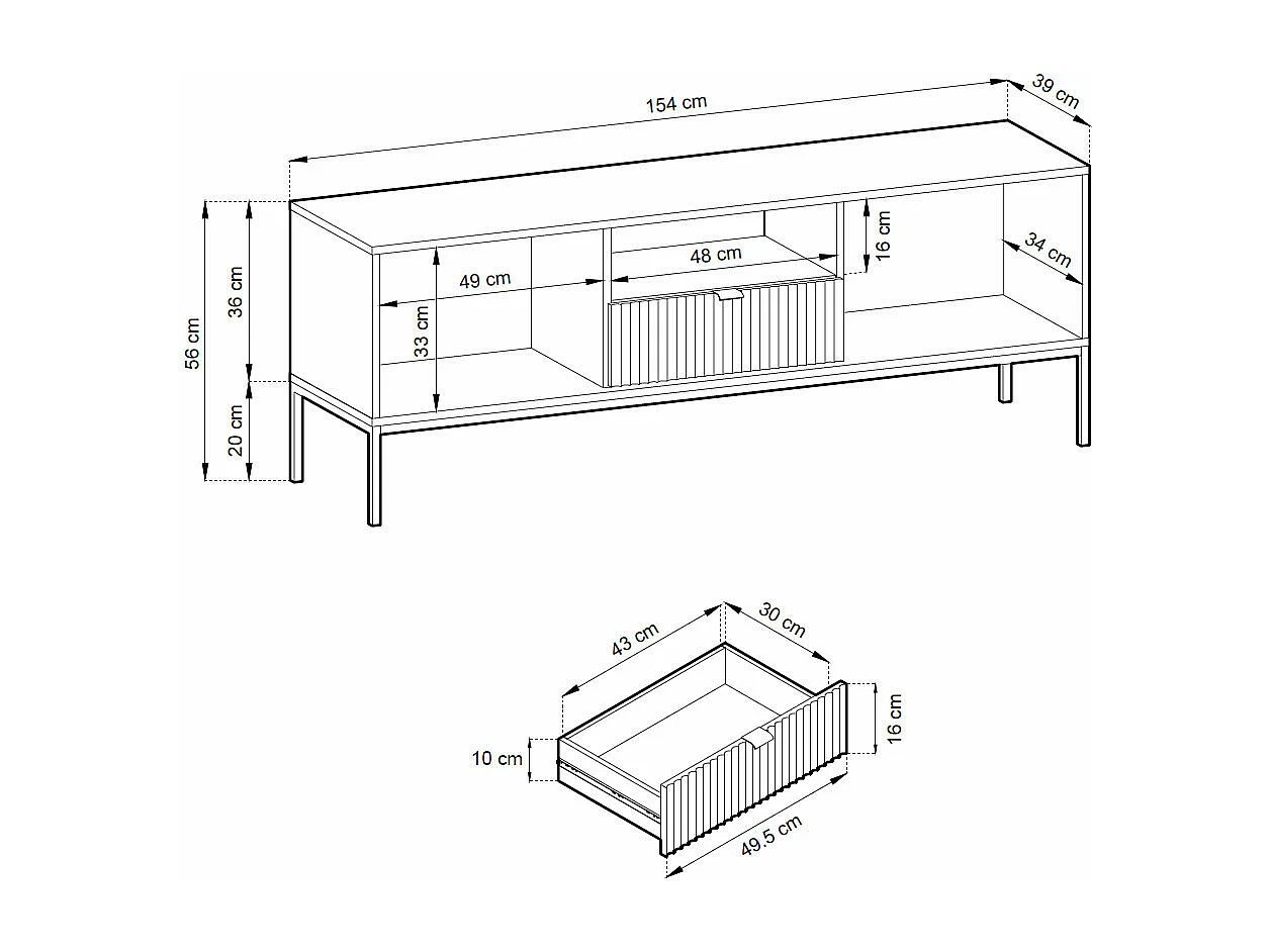 LOWBOARD Nova Kaschmir / Gold 154 / 39 / 56cm