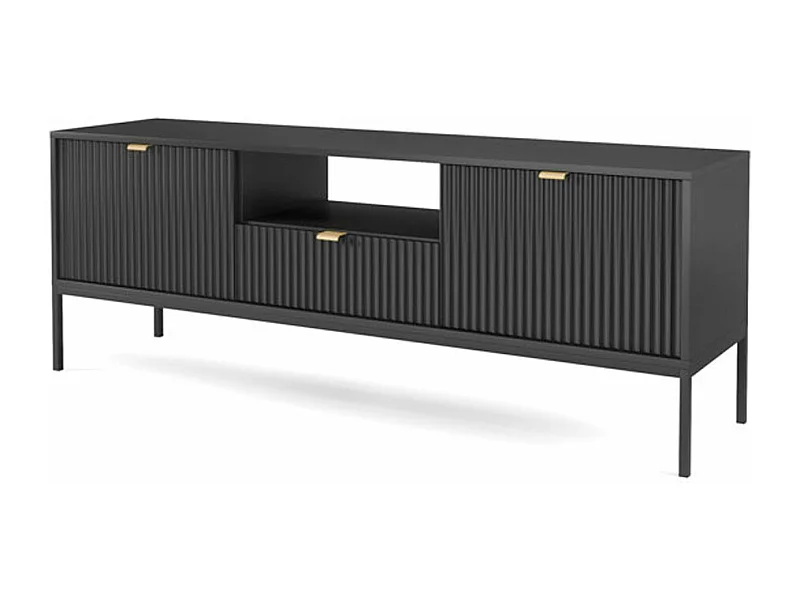 LOWBOARD Nova Schwarz / Schwarz 154 / 39 / 56cm