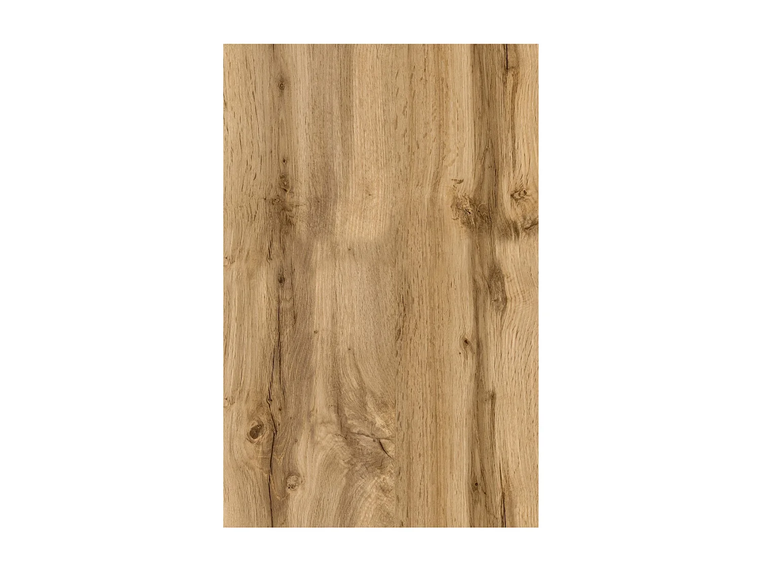 WOHNWAND Amy weiß / weiß Hochglanz / Eiche Wotan 4-teilig