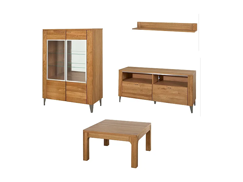 WOHNZIMMER-SET Honig Eiche