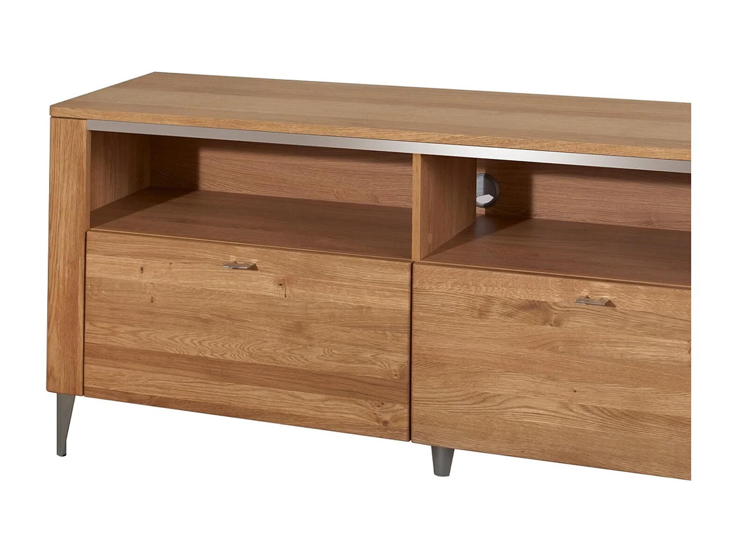 WOCHNZIMMER-SET Latina Honig Eiche 6-teilig