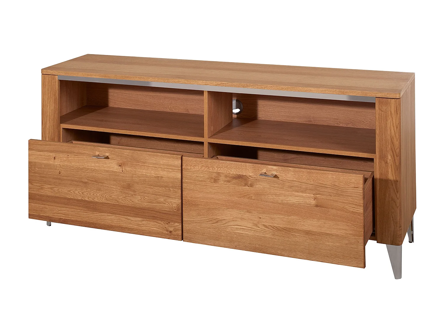 WOHNZIMMER-SET Latina Honig Eiche 5-teilig