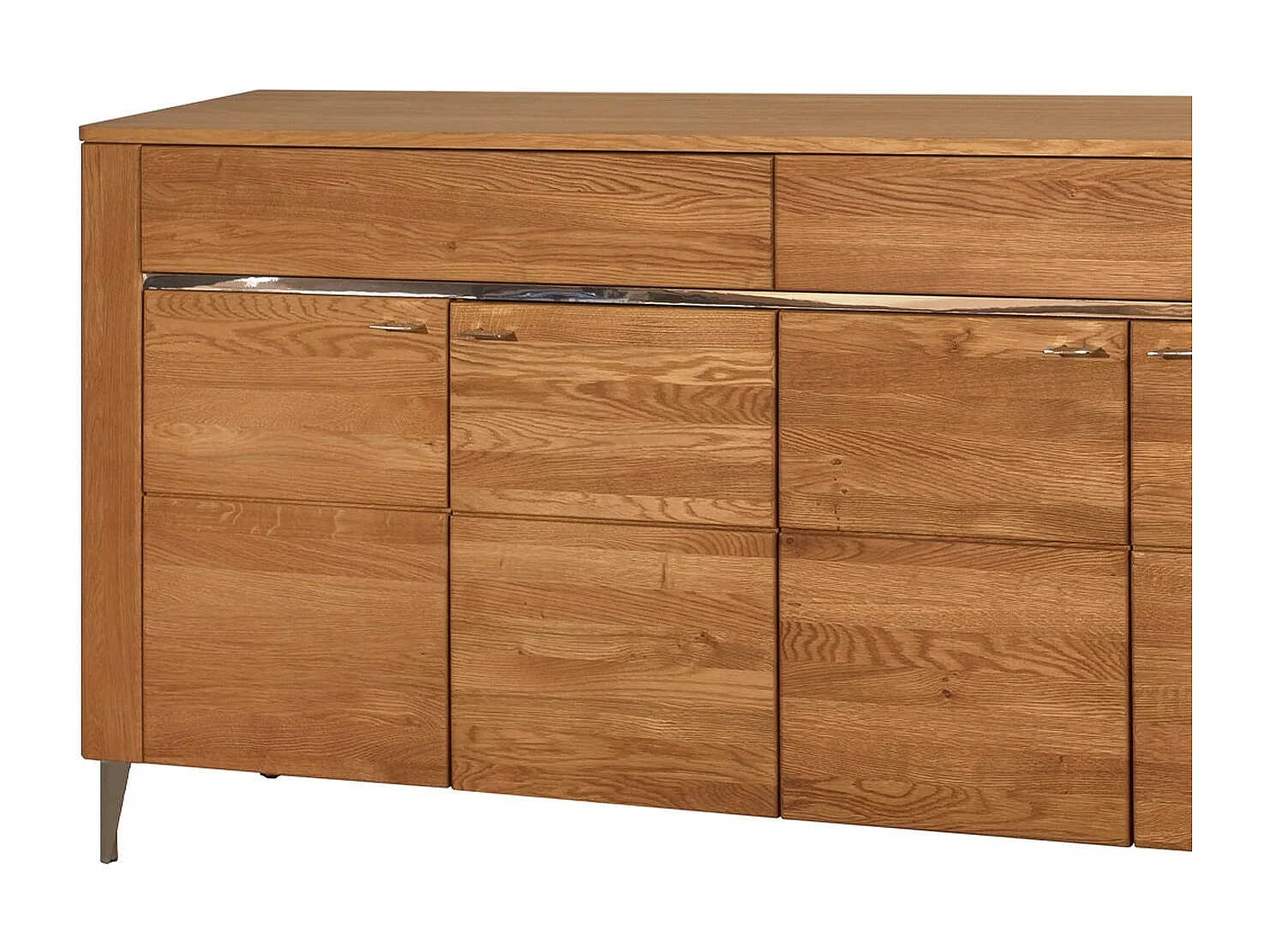 WOHNZIMMER-SET Latina Honig Eiche 5-teilig